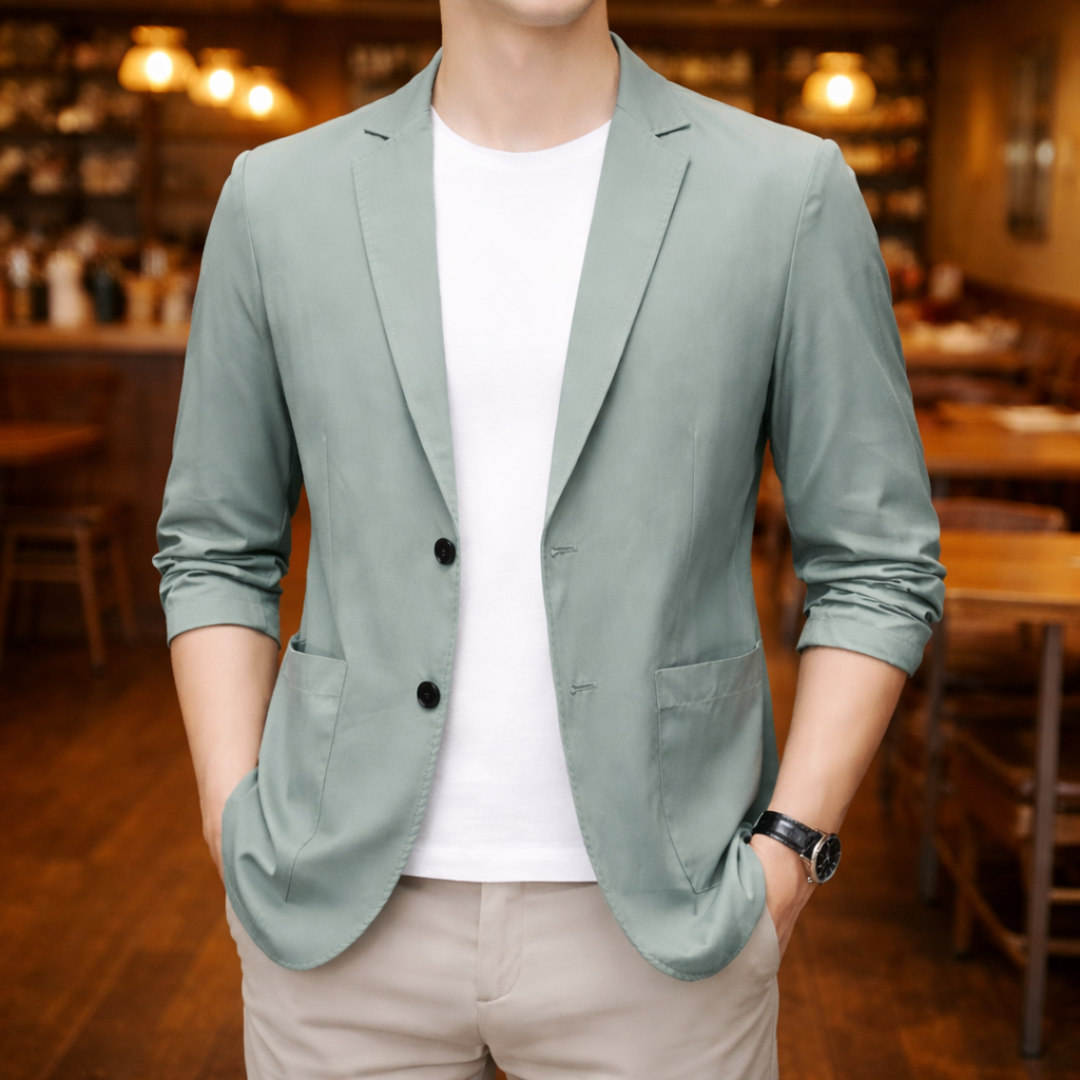 Men's Structured Casual Blazer