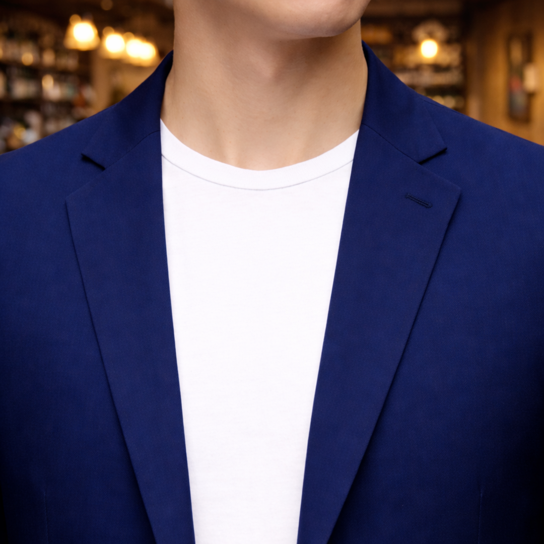 Men's Structured Casual Blazer