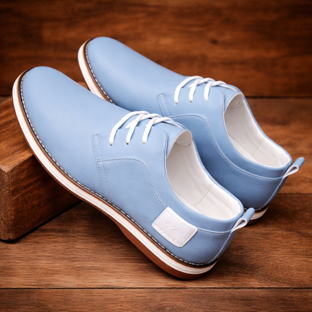 Men's Textured Casual Dress Shoes
