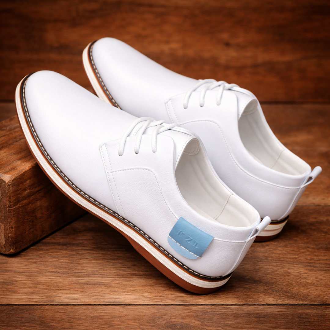 Men's Textured Casual Dress Shoes