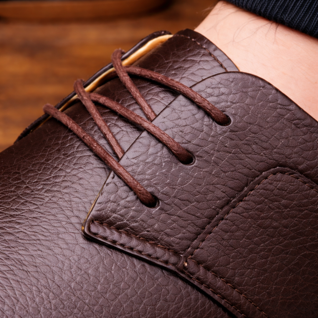 Men's Textured Casual Dress Shoes
