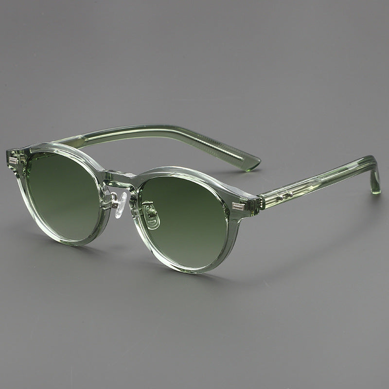 Men's Transparent Frame Polarized Sunglasses