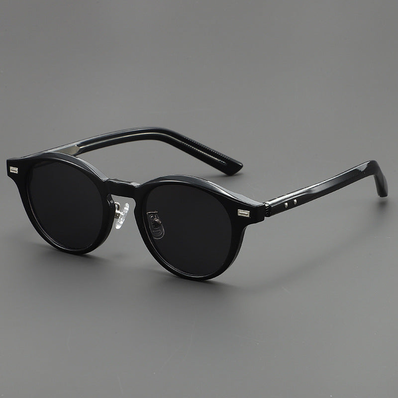 Men's Transparent Frame Polarized Sunglasses