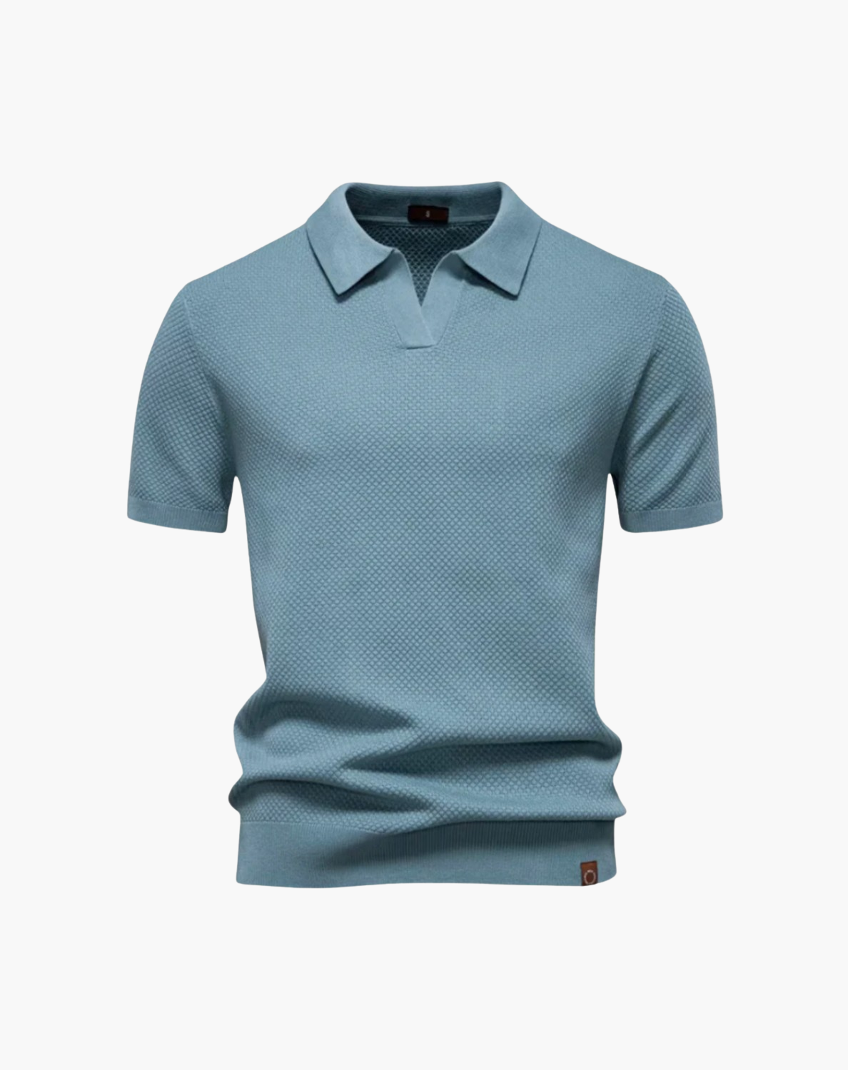Men's V-Neck Polo Shirt