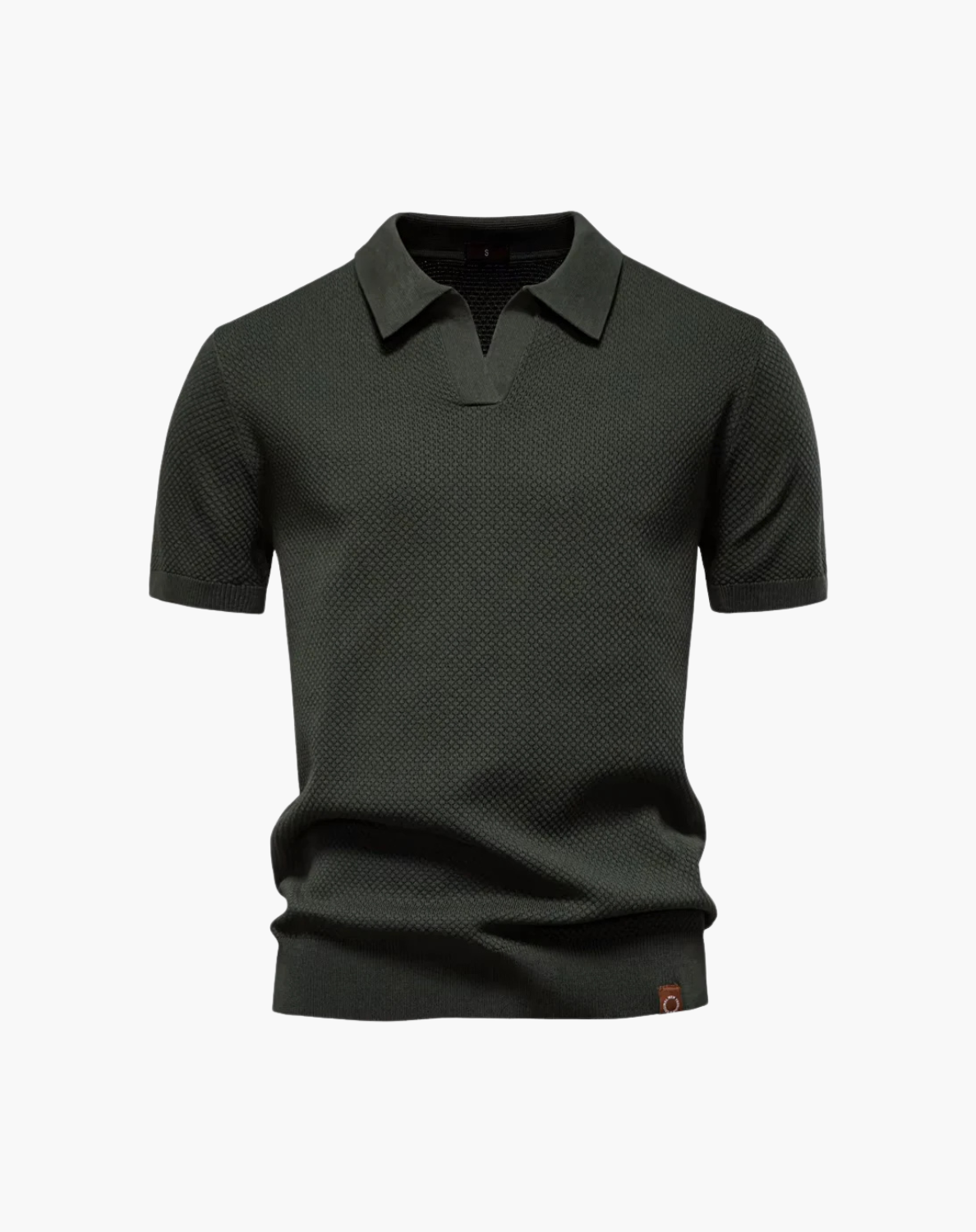 Men's V-Neck Polo Shirt