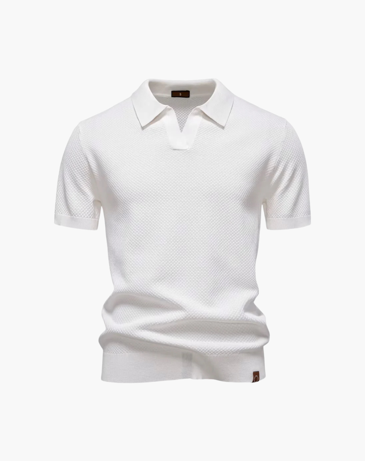 Men's V-Neck Polo Shirt