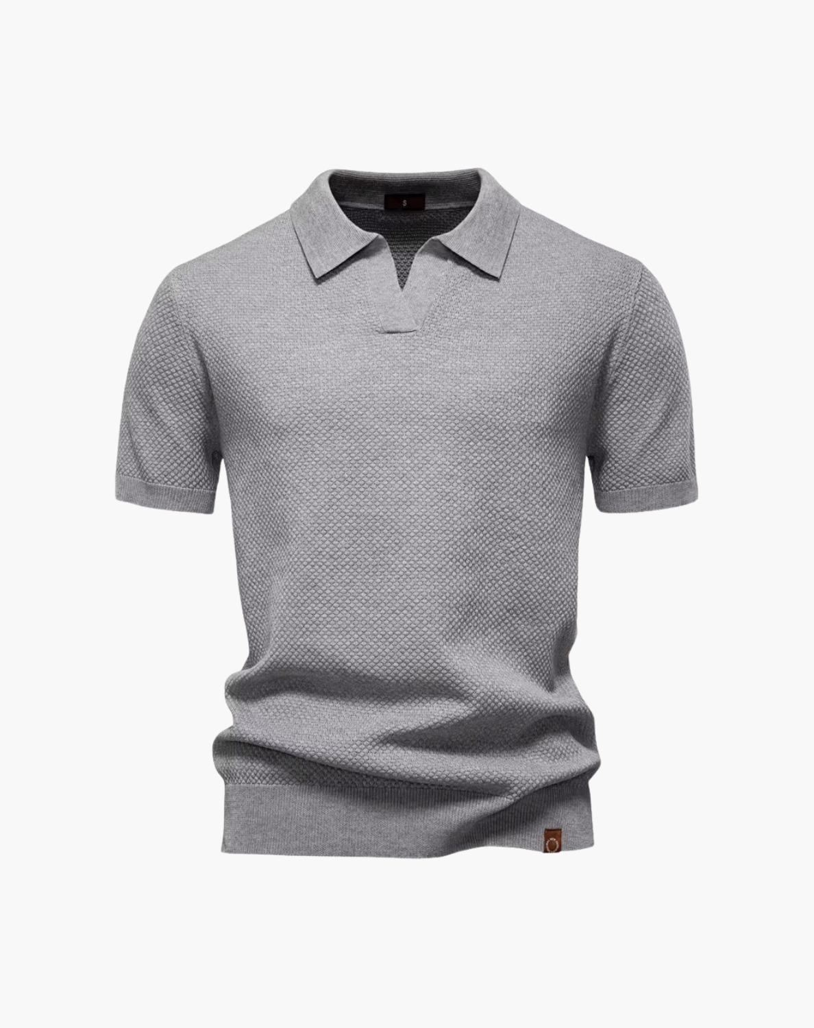 Men's V-Neck Polo Shirt