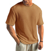 Men's Waffle-Knit Short Sleeve Tee