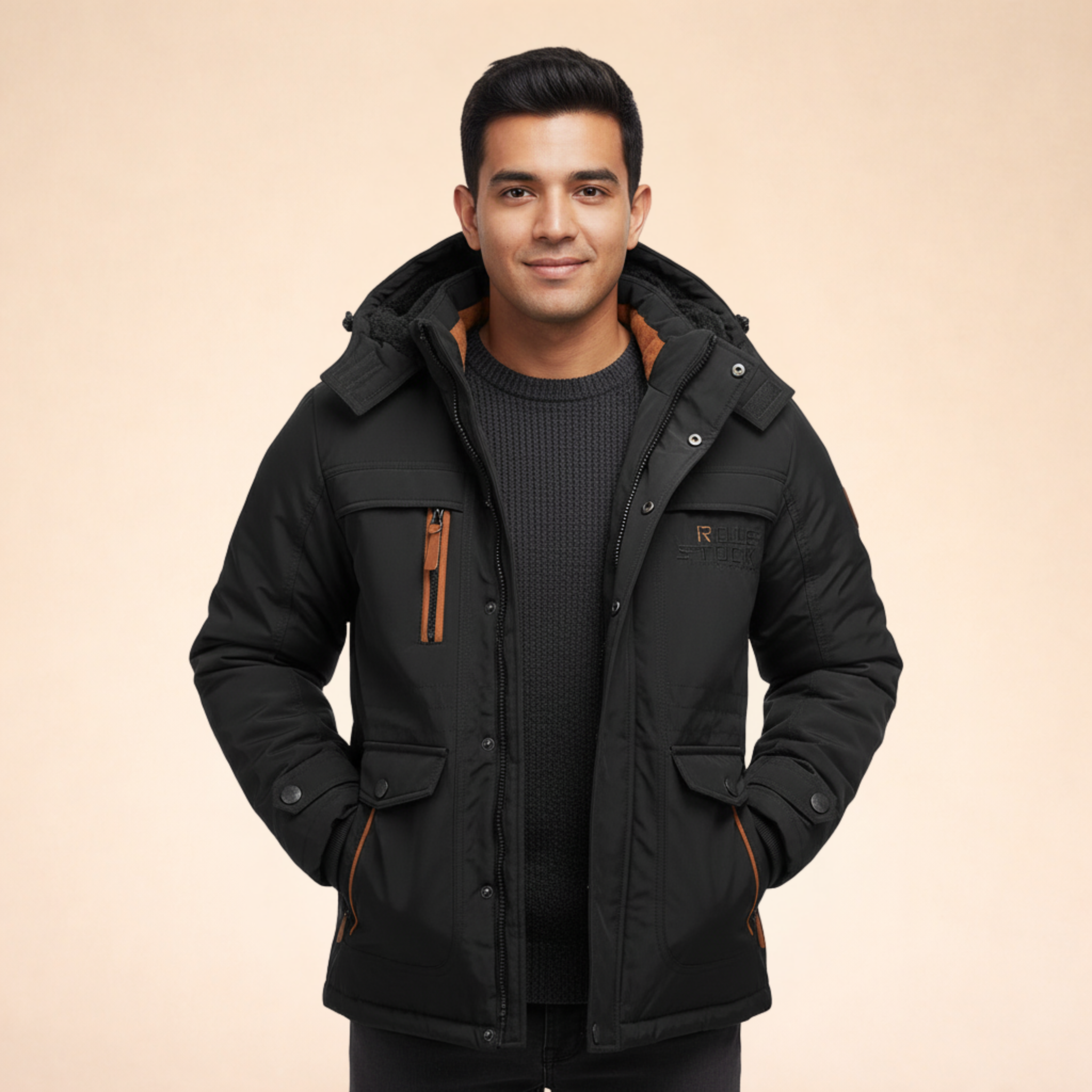 Men's Waterproof Tactical Winter Jacket