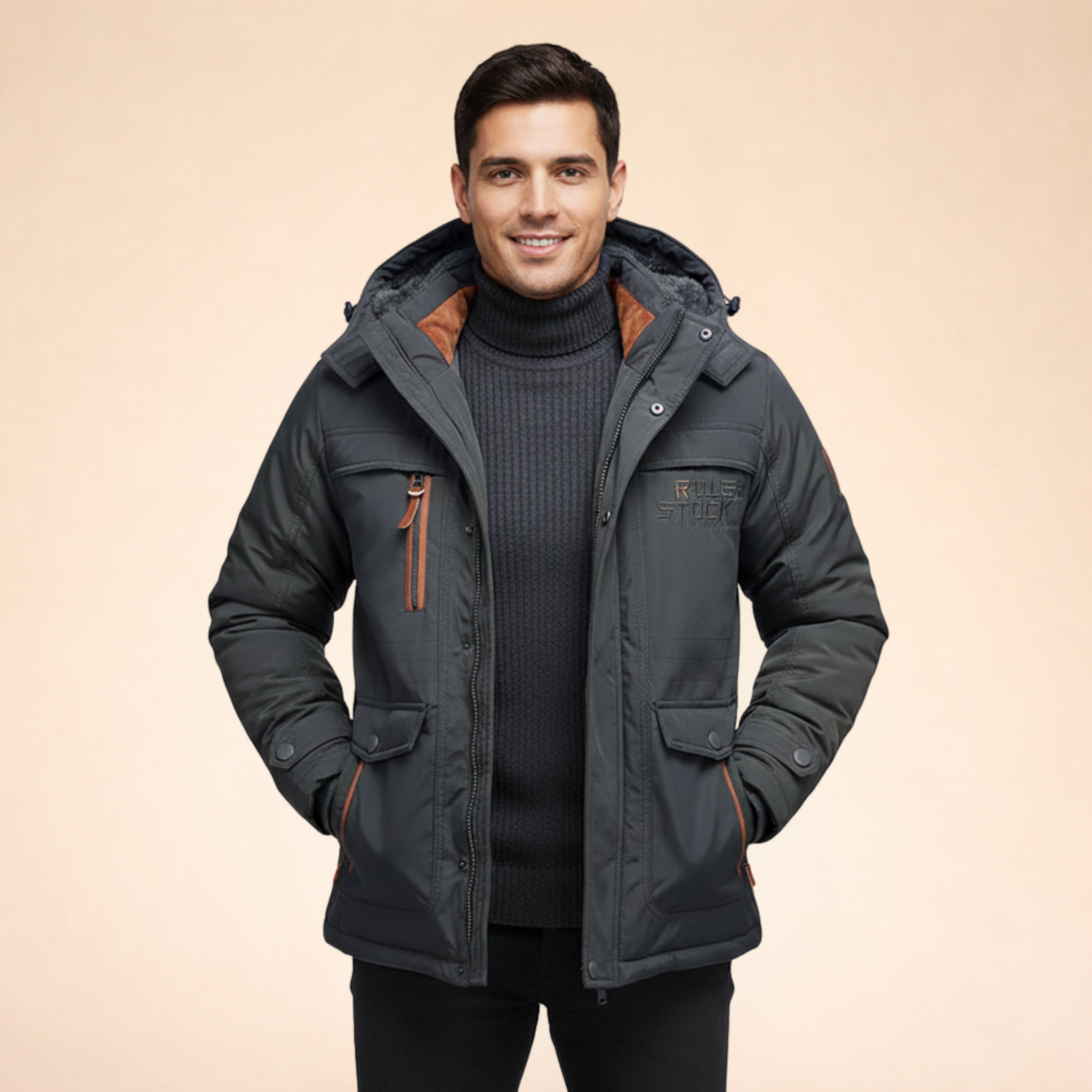 Men's Waterproof Tactical Winter Jacket