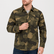 Bluzeo | Breathable camouflage shirt with pockets
