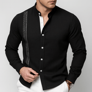 Bluzeo | Breathable fitted long sleeve shirt