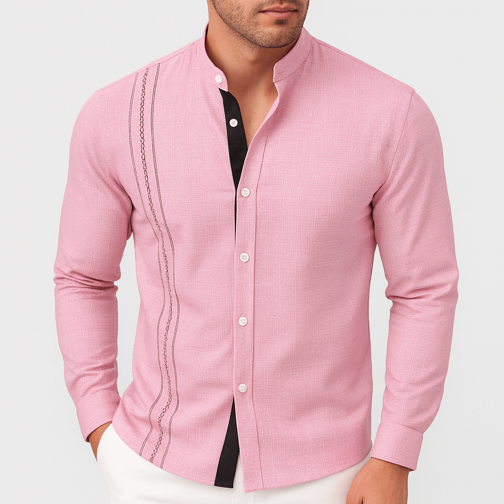 Bluzeo | Breathable fitted long sleeve shirt