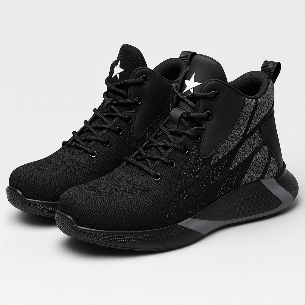 Bluzeo | Breathable safety shoes with steel toe