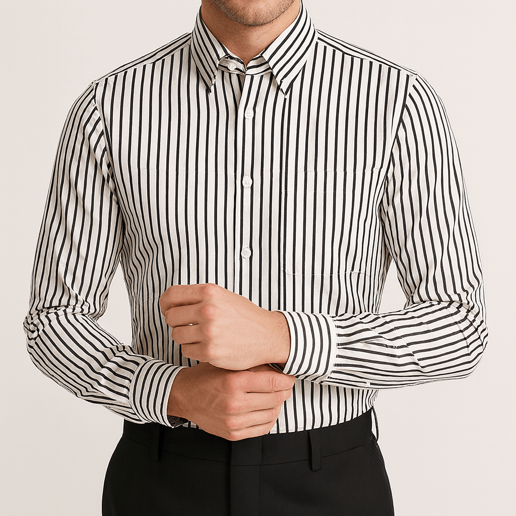 Bluzeo | Breathable slim-fit shirt