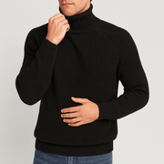 Bluzeo | Classic roll collar sweater