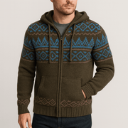 Bluzeo | Cozy knit zip-up cardigan