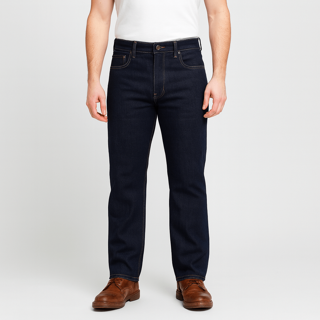 Bluzeo | Durable denim straight leg jeans