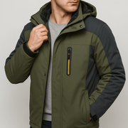Bluzeo | Insulated winter parka with multiple pockets and protective hood