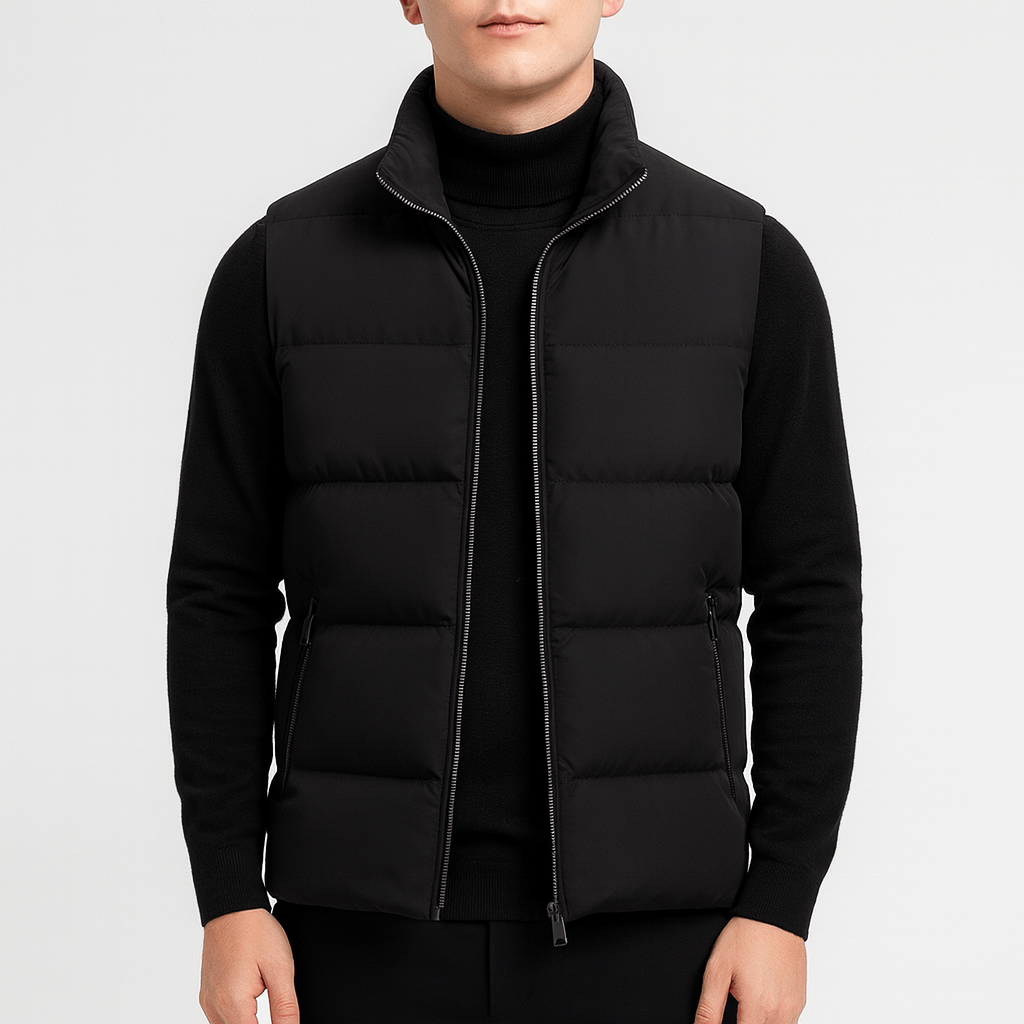 Bluzeo | Lightweight Nylon Puffer Vest