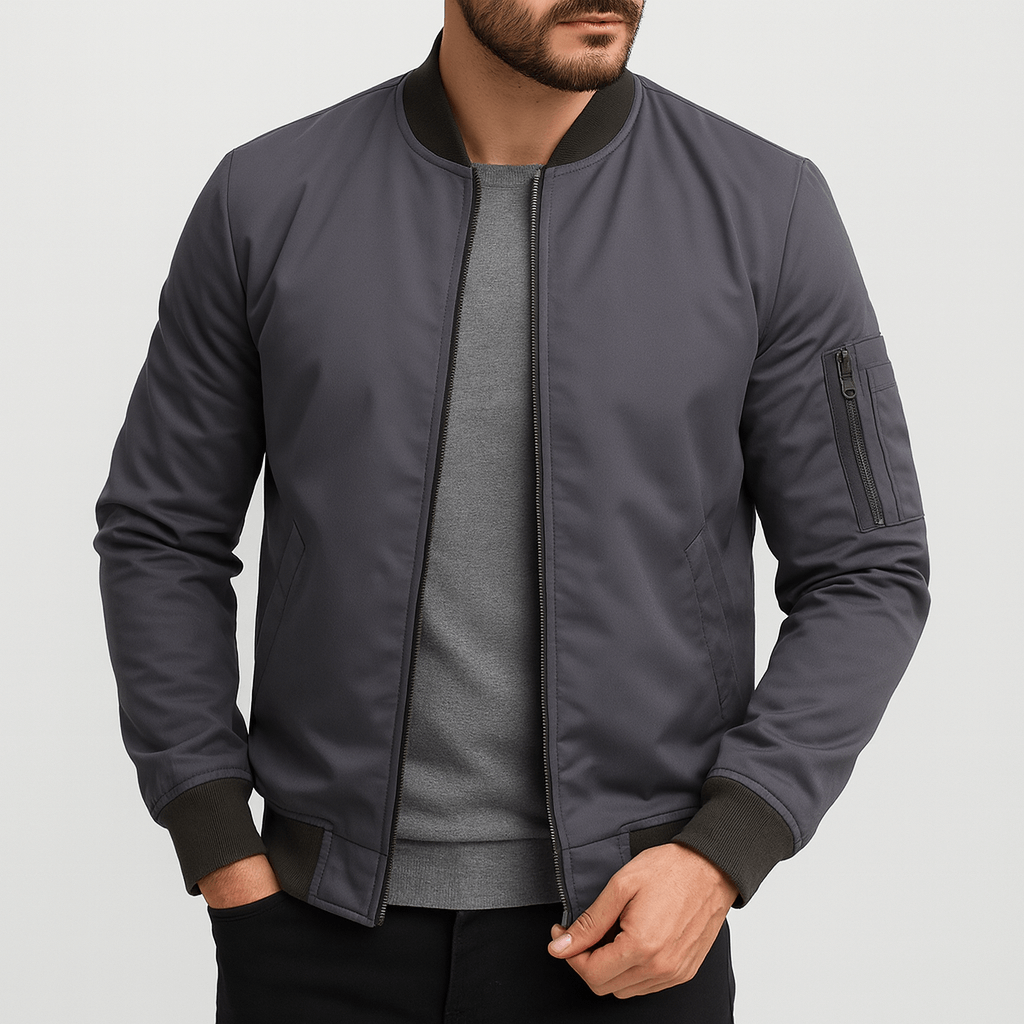 Bluzeo | Lightweight breathable bomber jacket