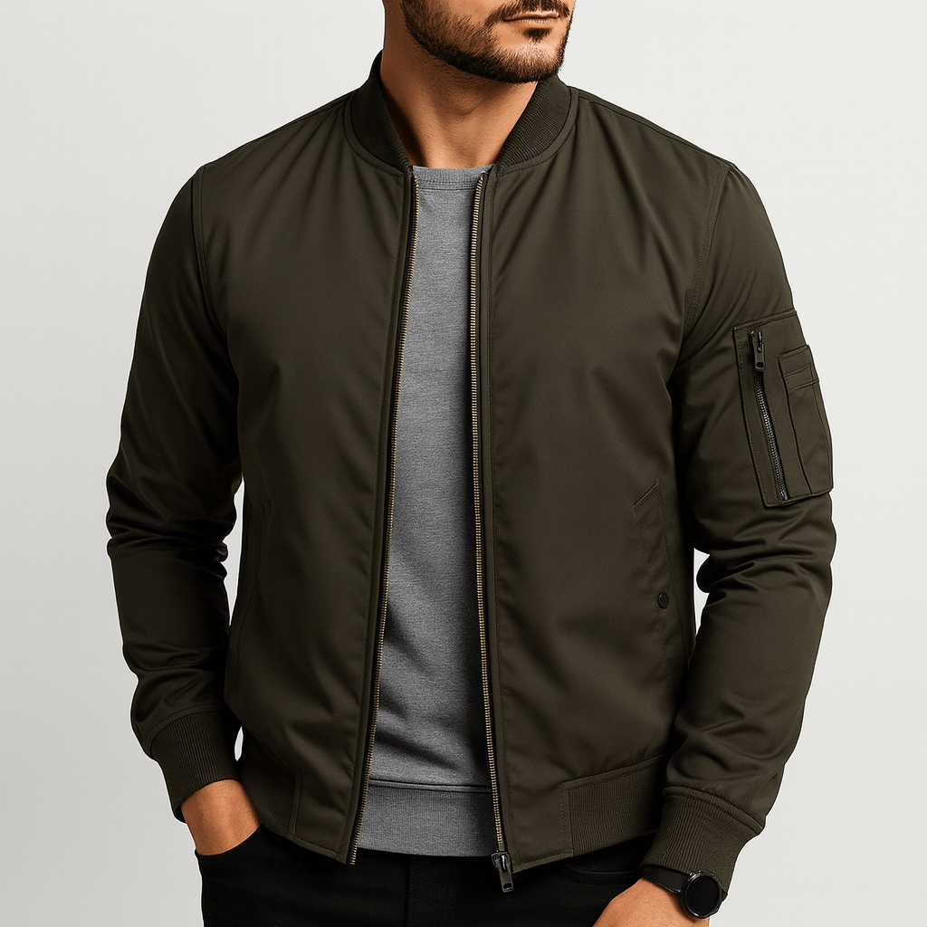 Bluzeo | Lightweight breathable bomber jacket