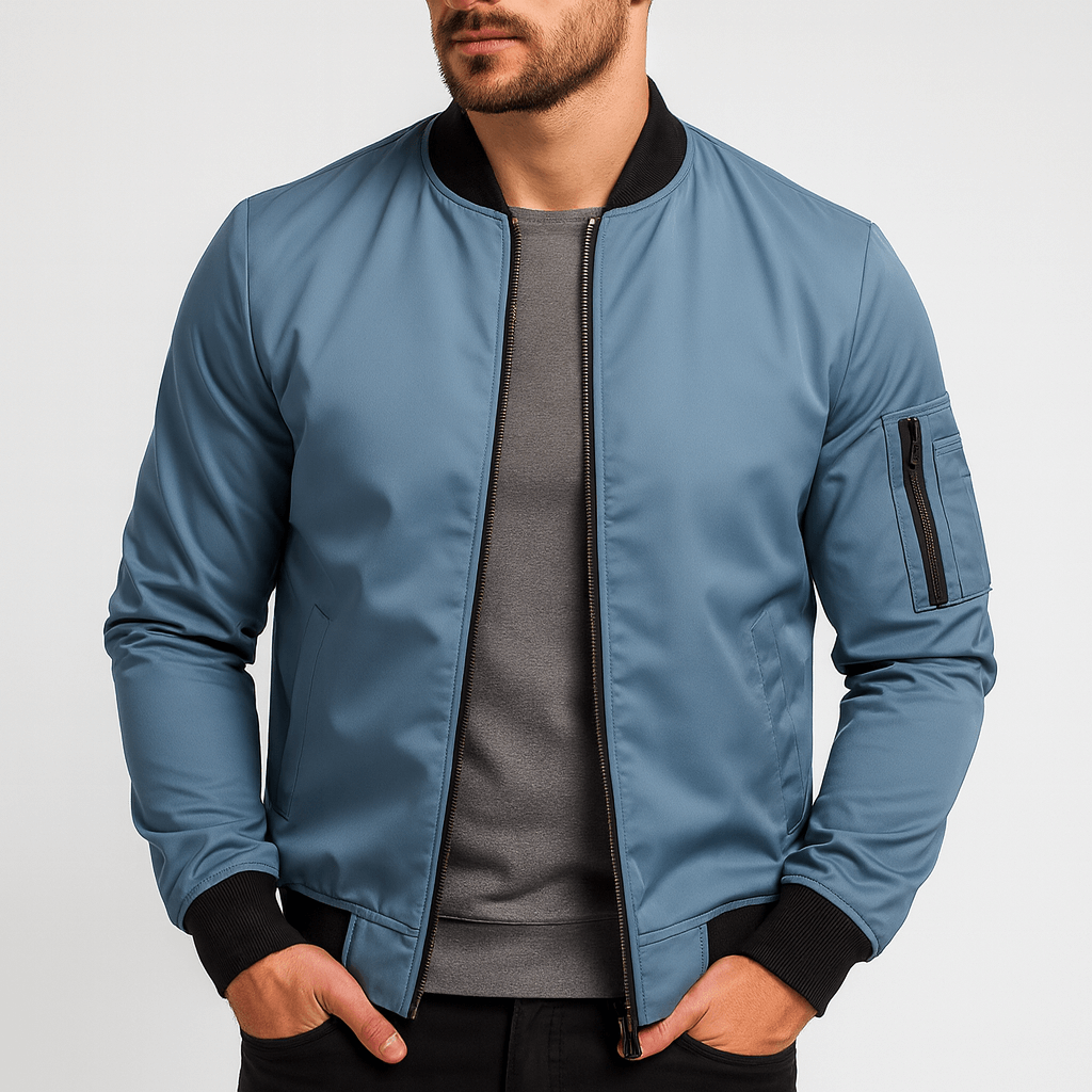Bluzeo | Lightweight breathable bomber jacket