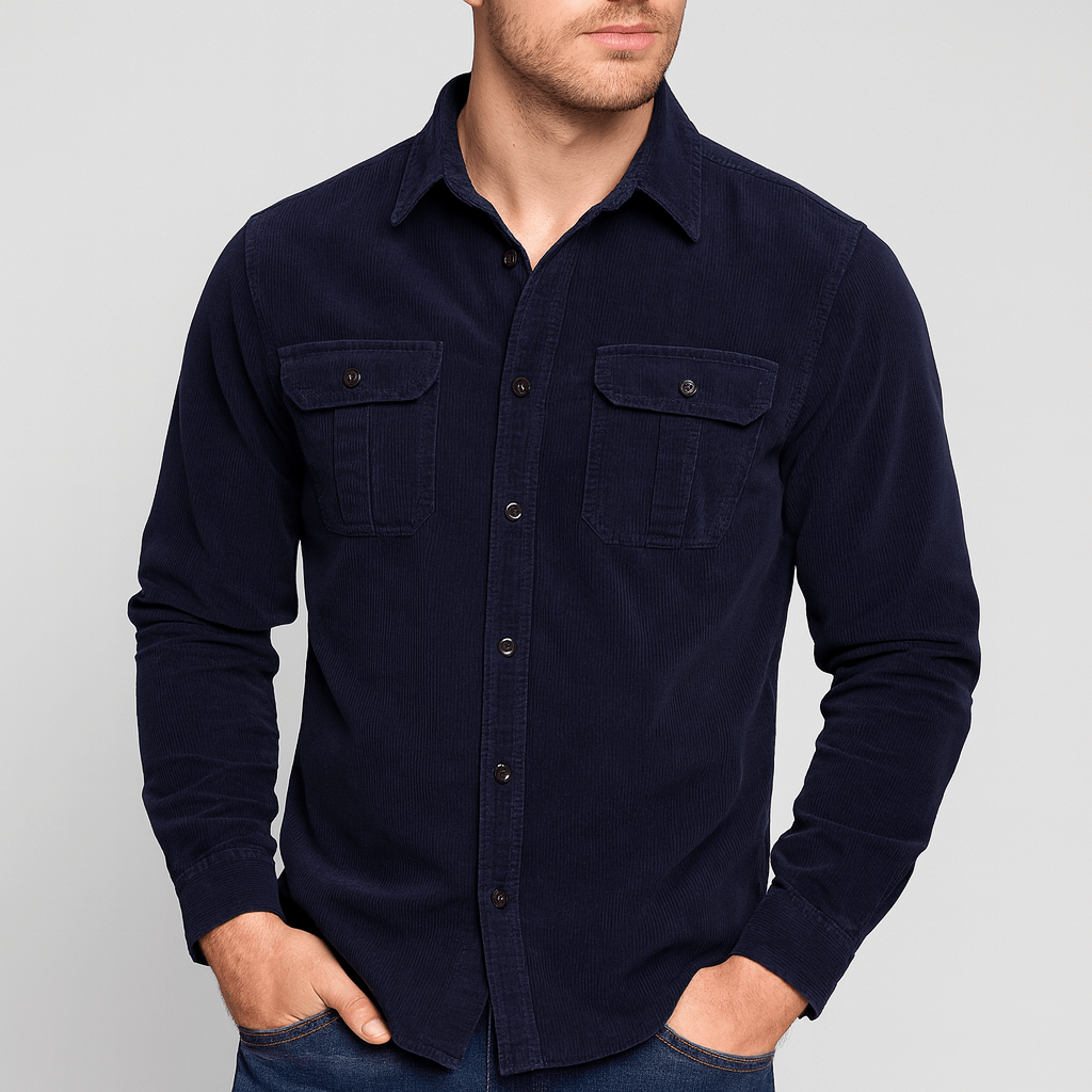 Bluzeo | Lightweight loose fit casual shirt