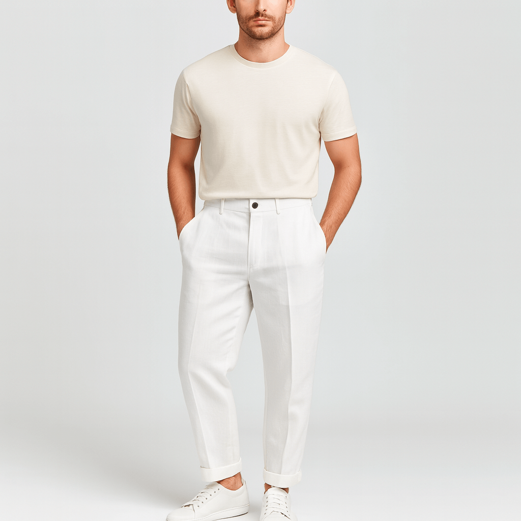 Bluzeo | Loose fit leisure trousers