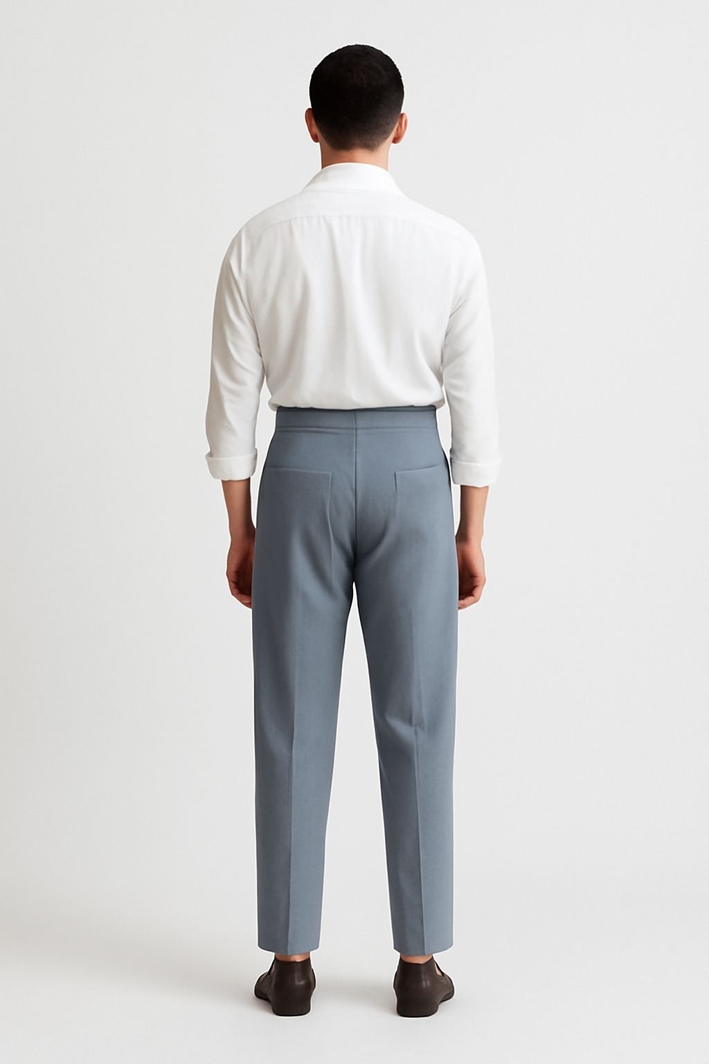 Bluzeo  | Pleated high-waist trousers
