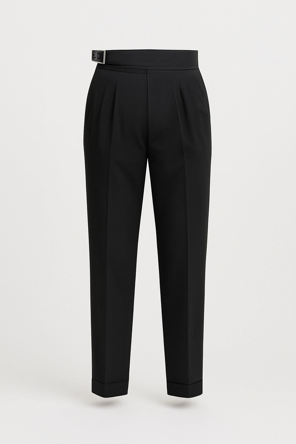 Bluzeo  | Pleated high-waist trousers