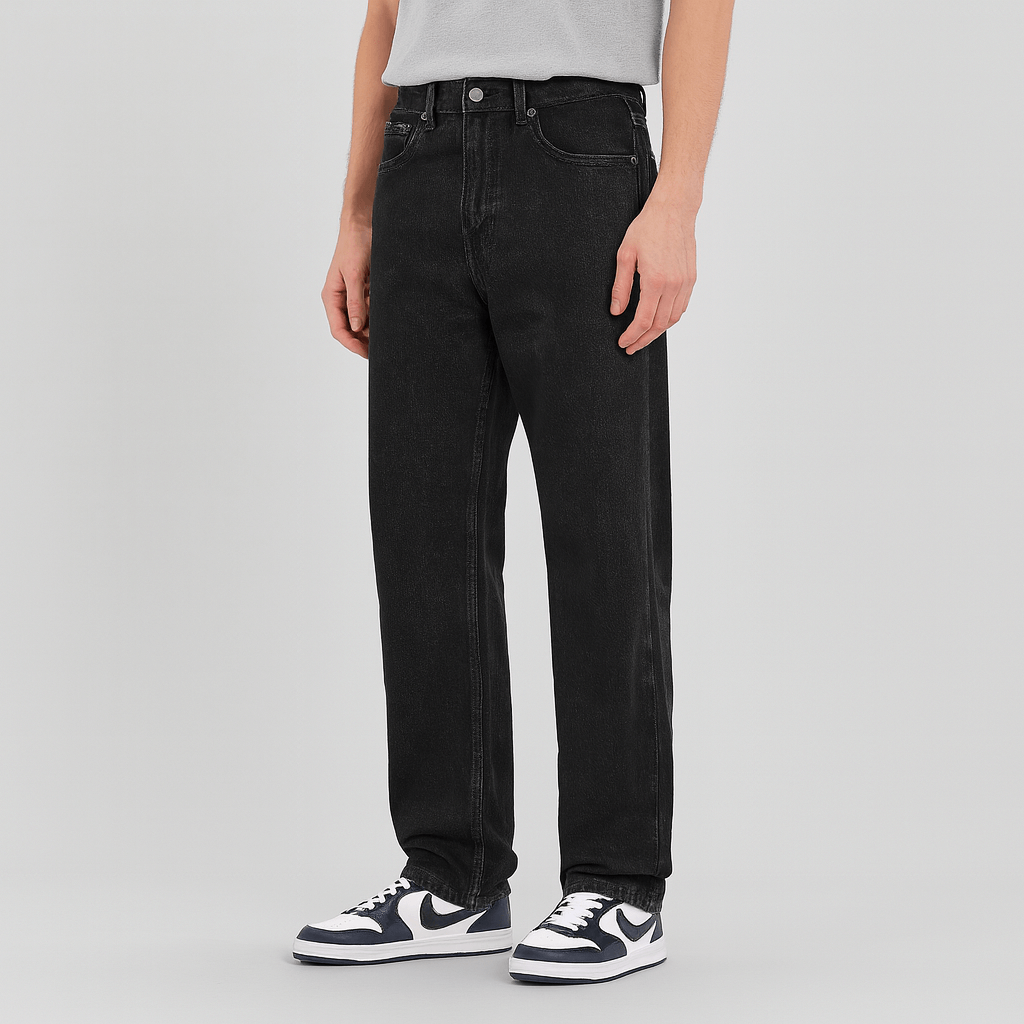 Bluzeo | Relaxed fit straight leg jeans