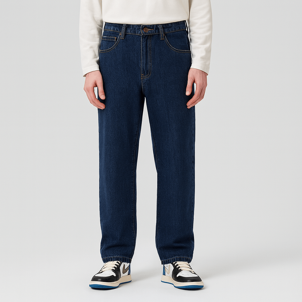 Bluzeo | Relaxed fit straight leg jeans
