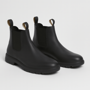Bluzeo | Smooth PU Leather Chelsea Boots