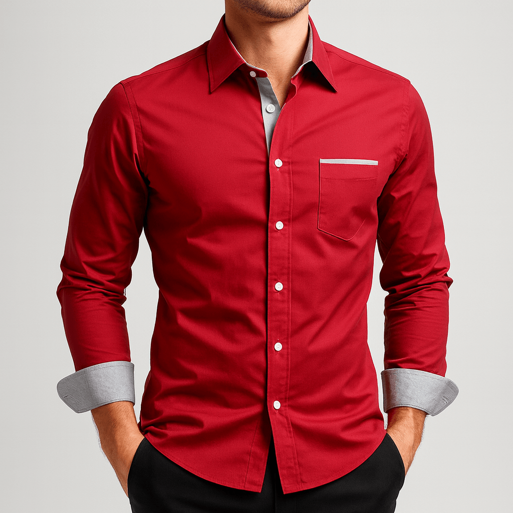 Bluzeo | Soft cotton shirt