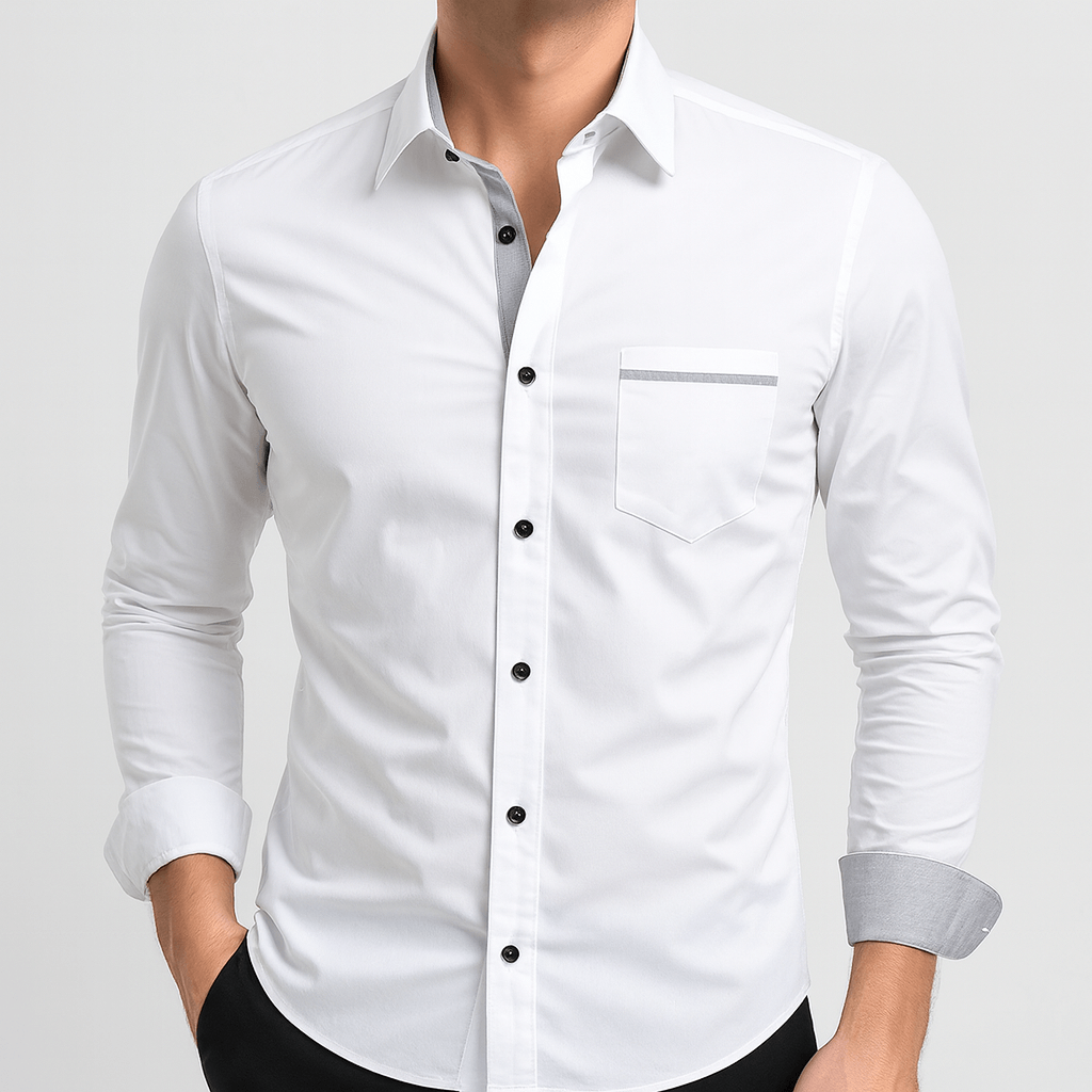 Bluzeo | Soft cotton shirt
