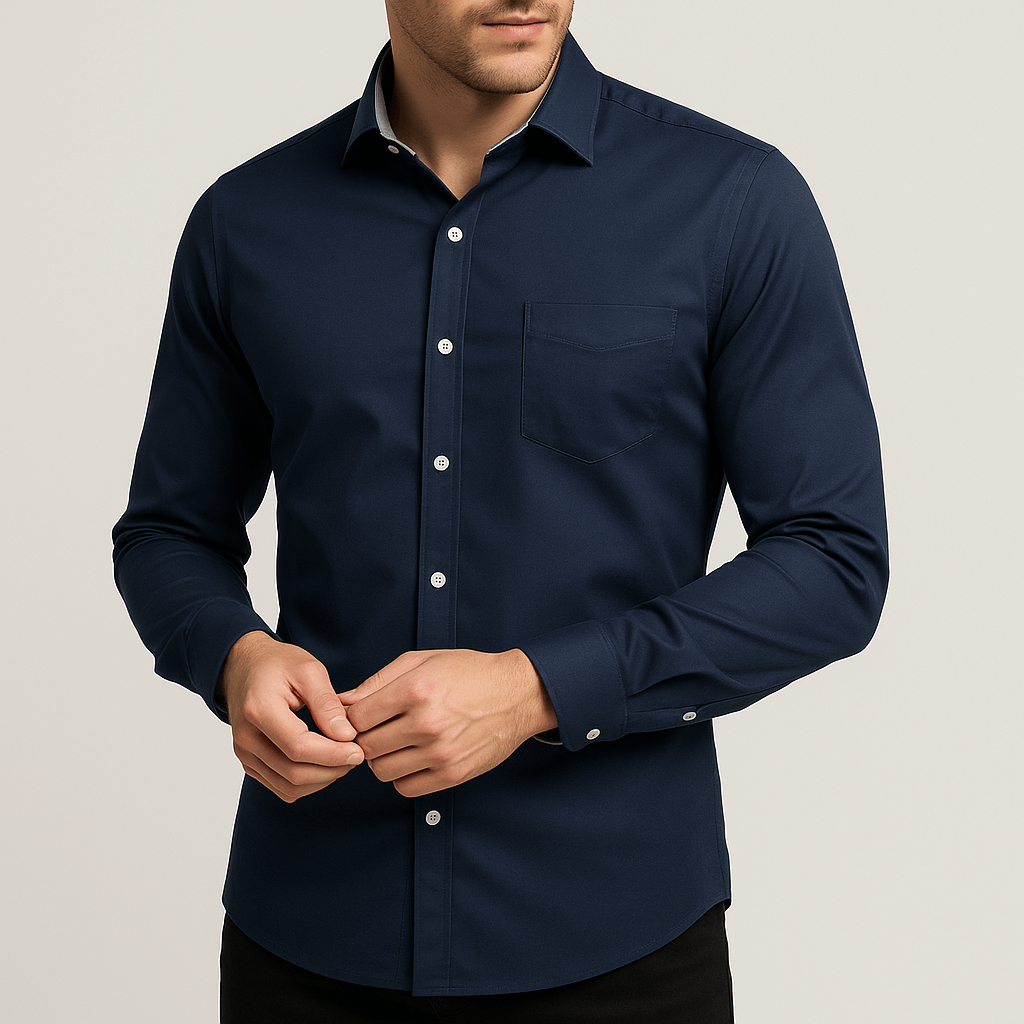 Bluzeo | Soft cotton shirt