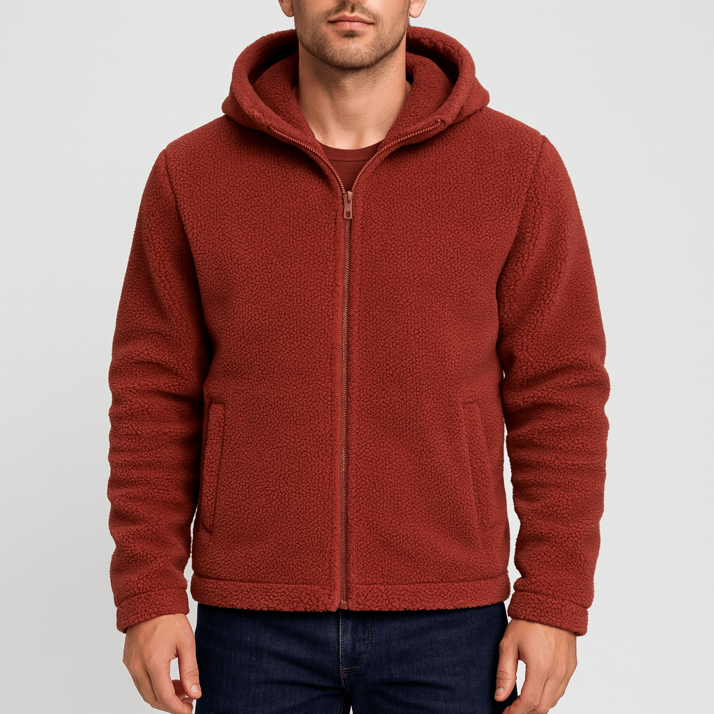Bluzeo | Soft hooded jacket