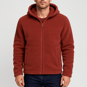 Bluzeo | Soft hooded jacket