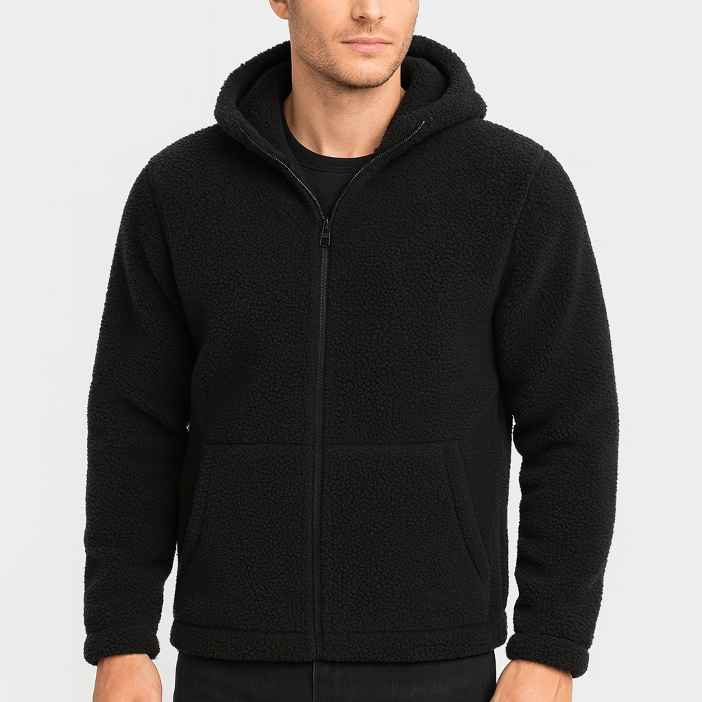 Bluzeo | Soft hooded jacket