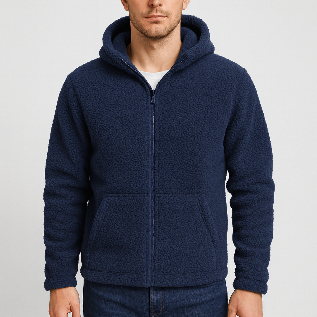 Bluzeo | Soft hooded jacket