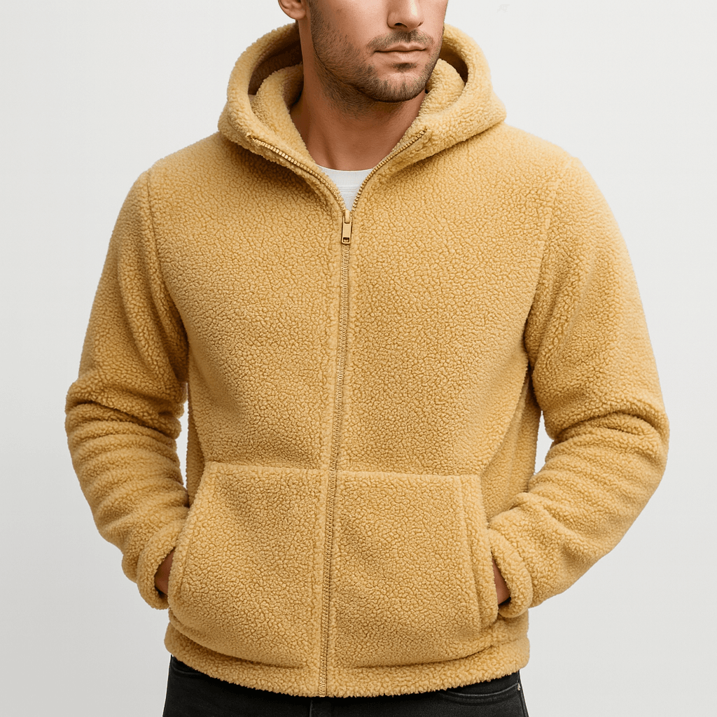 Bluzeo | Soft hooded jacket