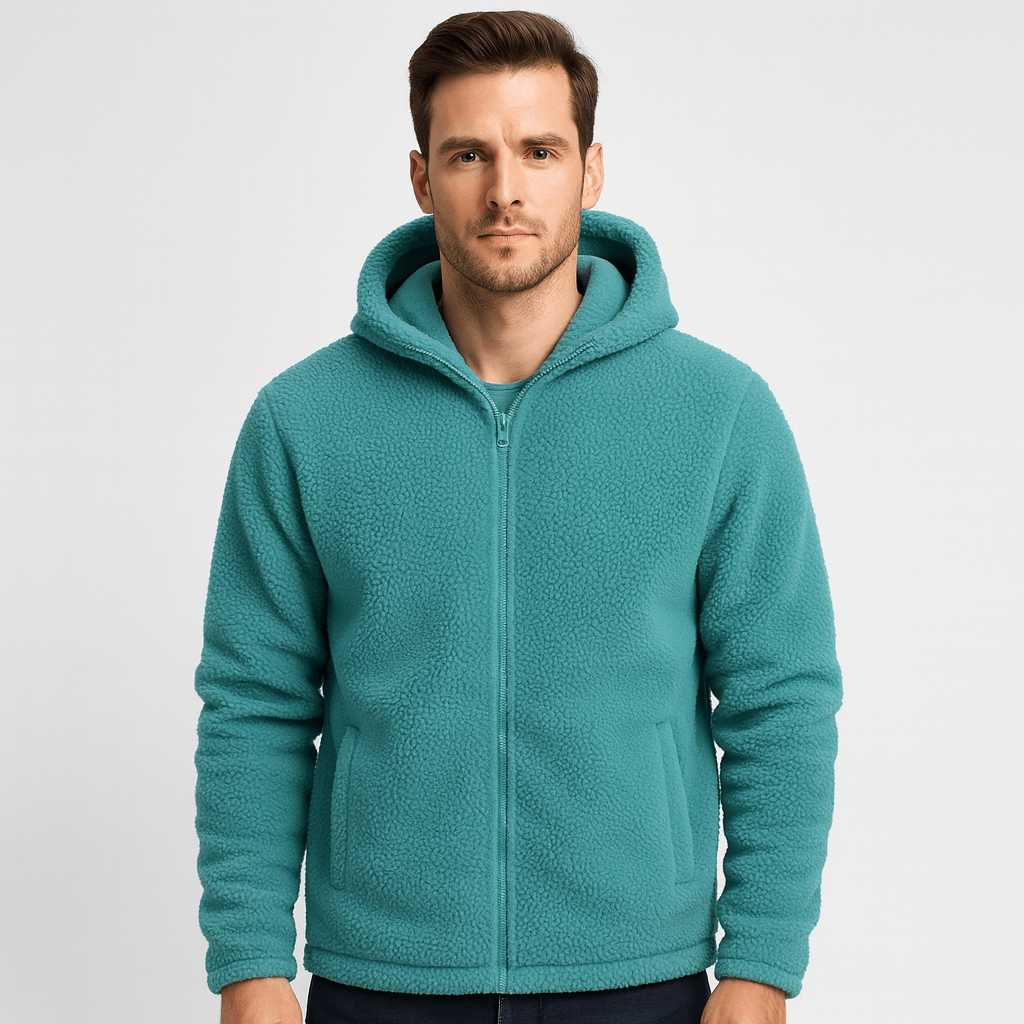 Bluzeo | Soft hooded jacket