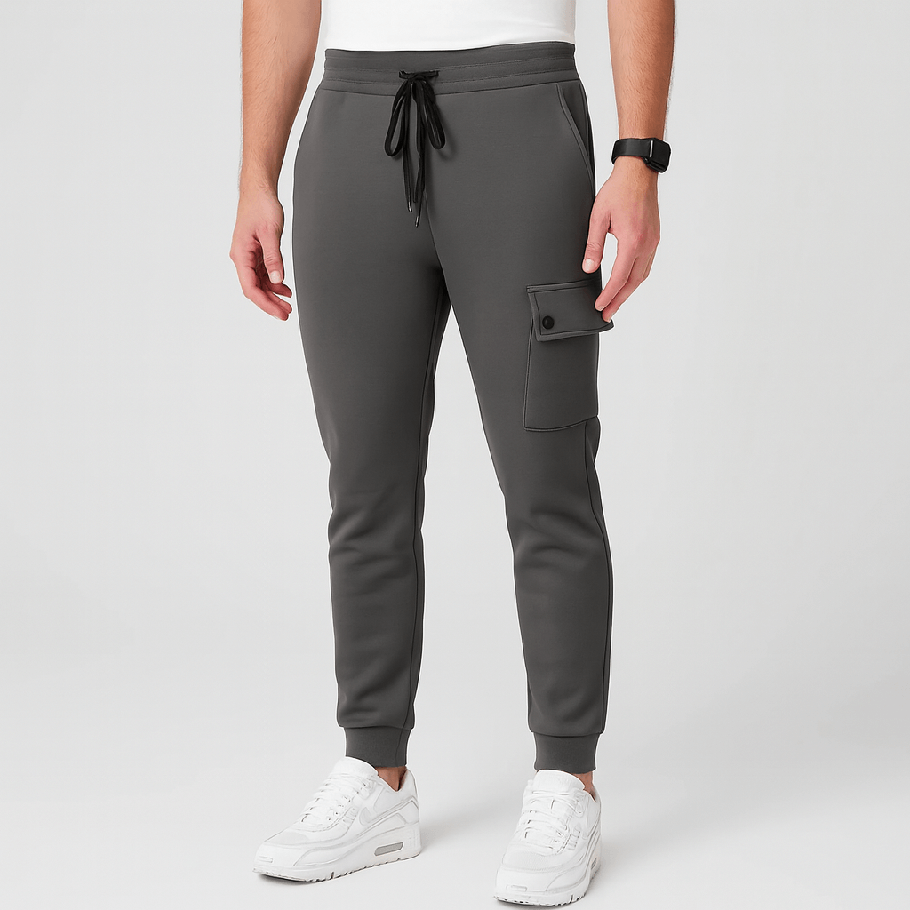 Bluzeo | Stretchy sweatpants with pocket