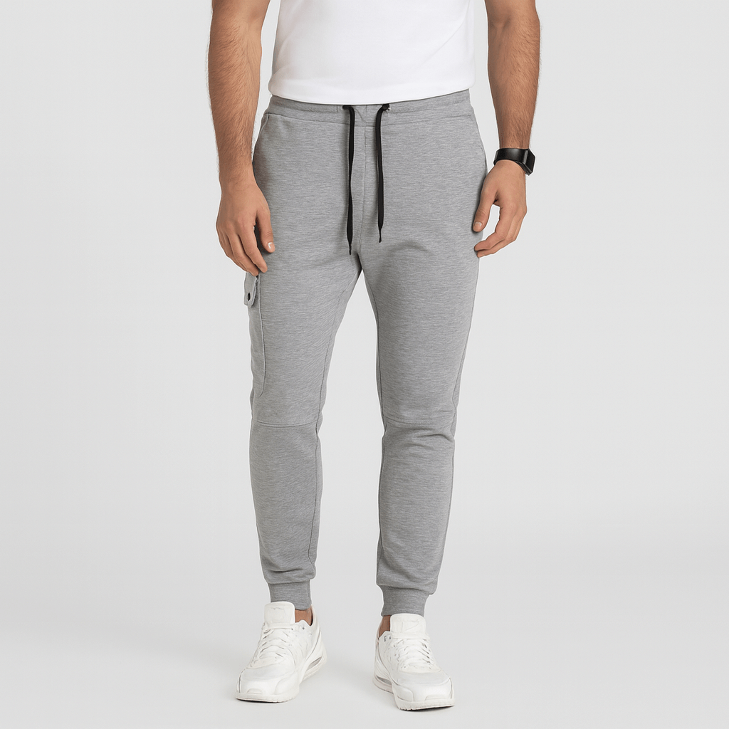 Bluzeo | Stretchy sweatpants with pocket