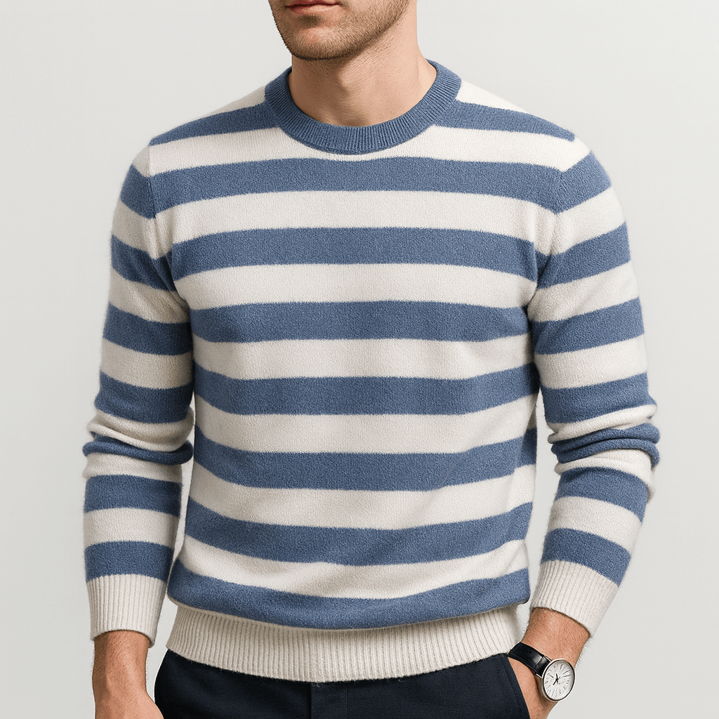 Bluzeo | Striped soft sweater
