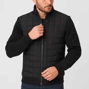 Bluzeo | Unique patchwork bomber jacket