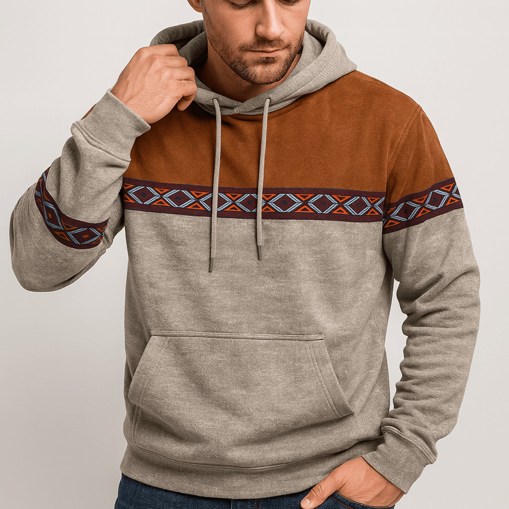 Bluzeo | Vintage-inspired soft fabric hoodie