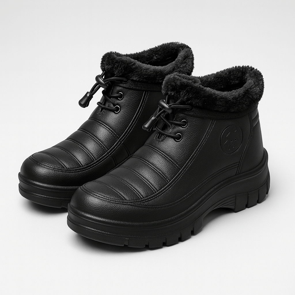 Bluzeo | Waterproof quilted winter boots
