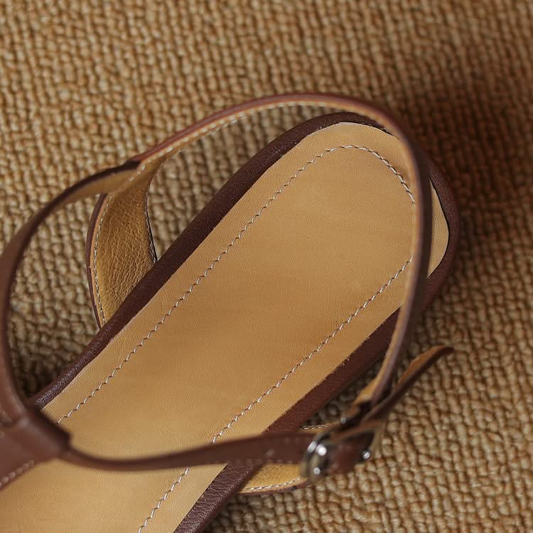Women's T-Strap Block Heel Pumps with Woven Design